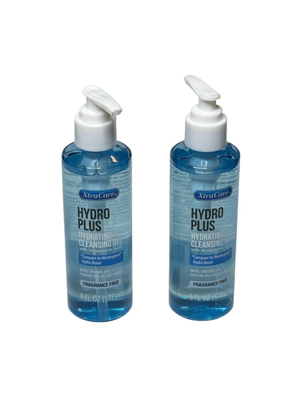 XtraCare Hydro Cleansing Gel 2 Pack Hyaluronic Acid